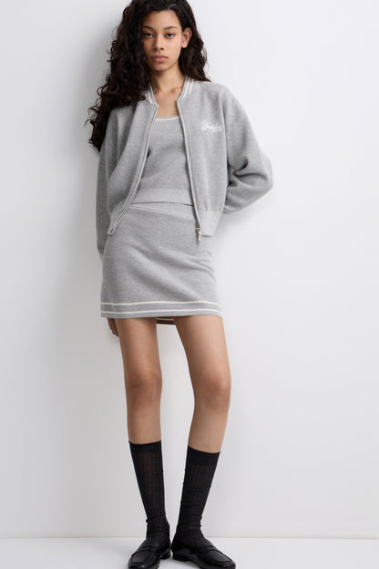 LIGHT GREY MELANGE