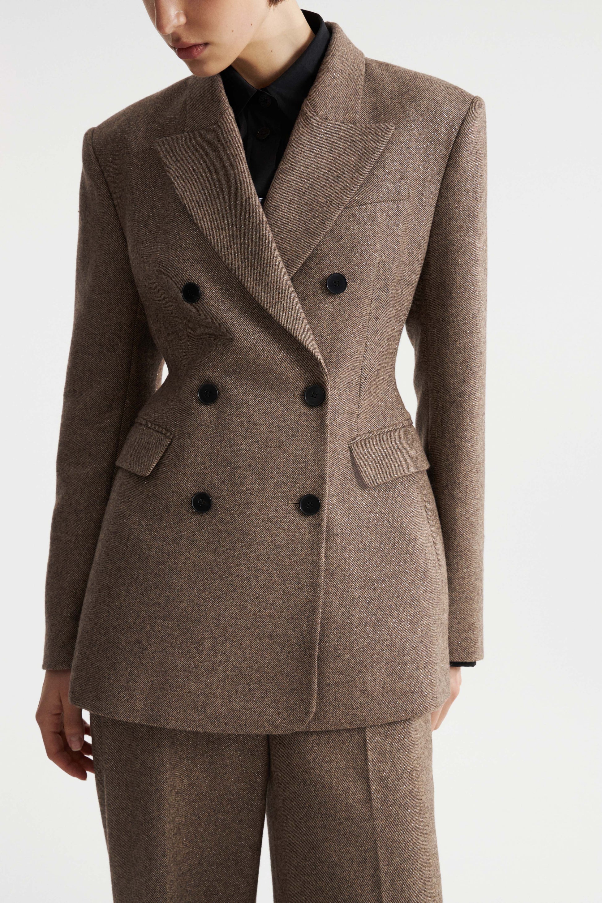 GRAY BROWN MELANGE