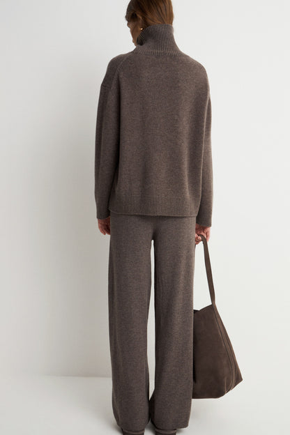 BROWN MELANGE