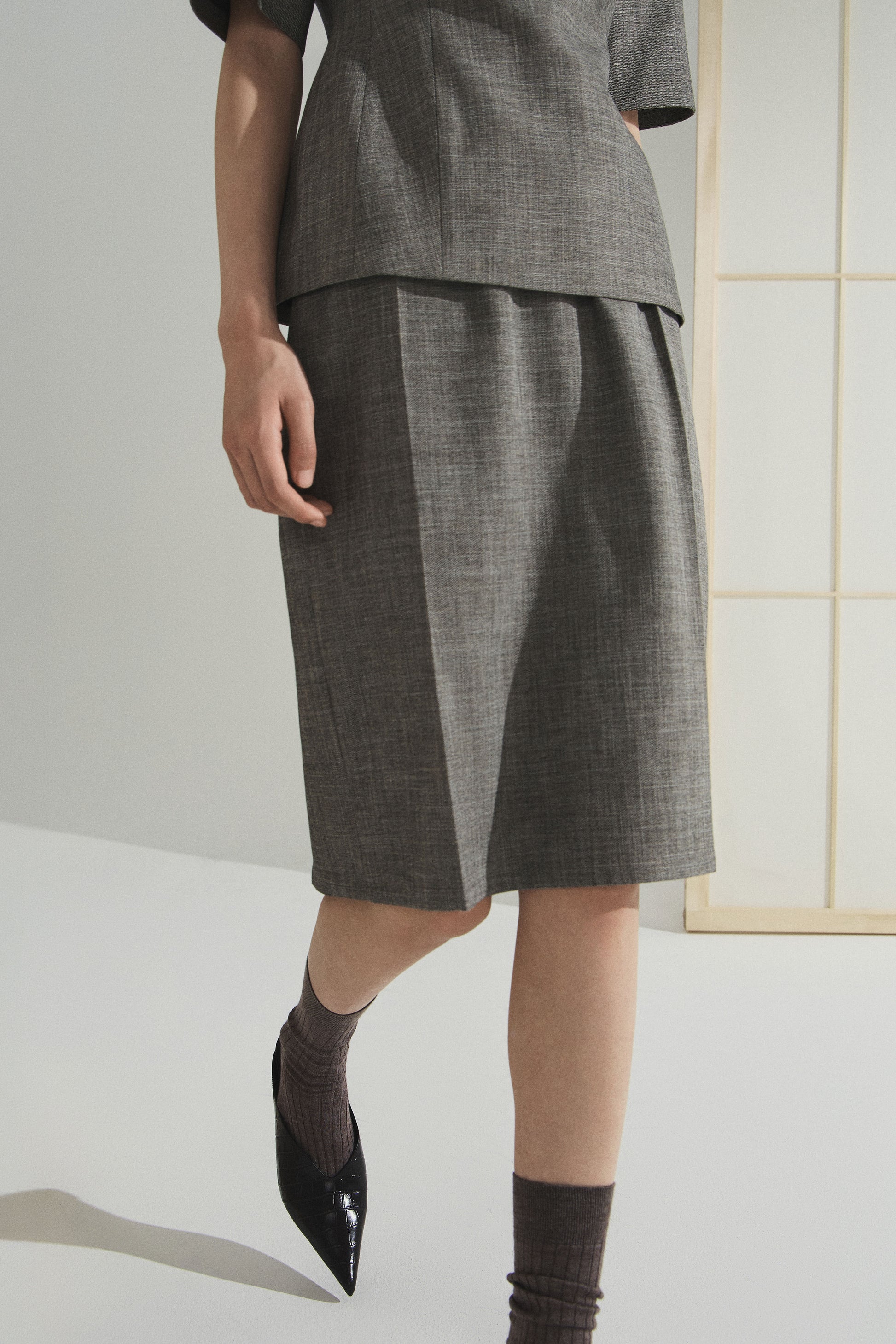DARK GREY MELANGE