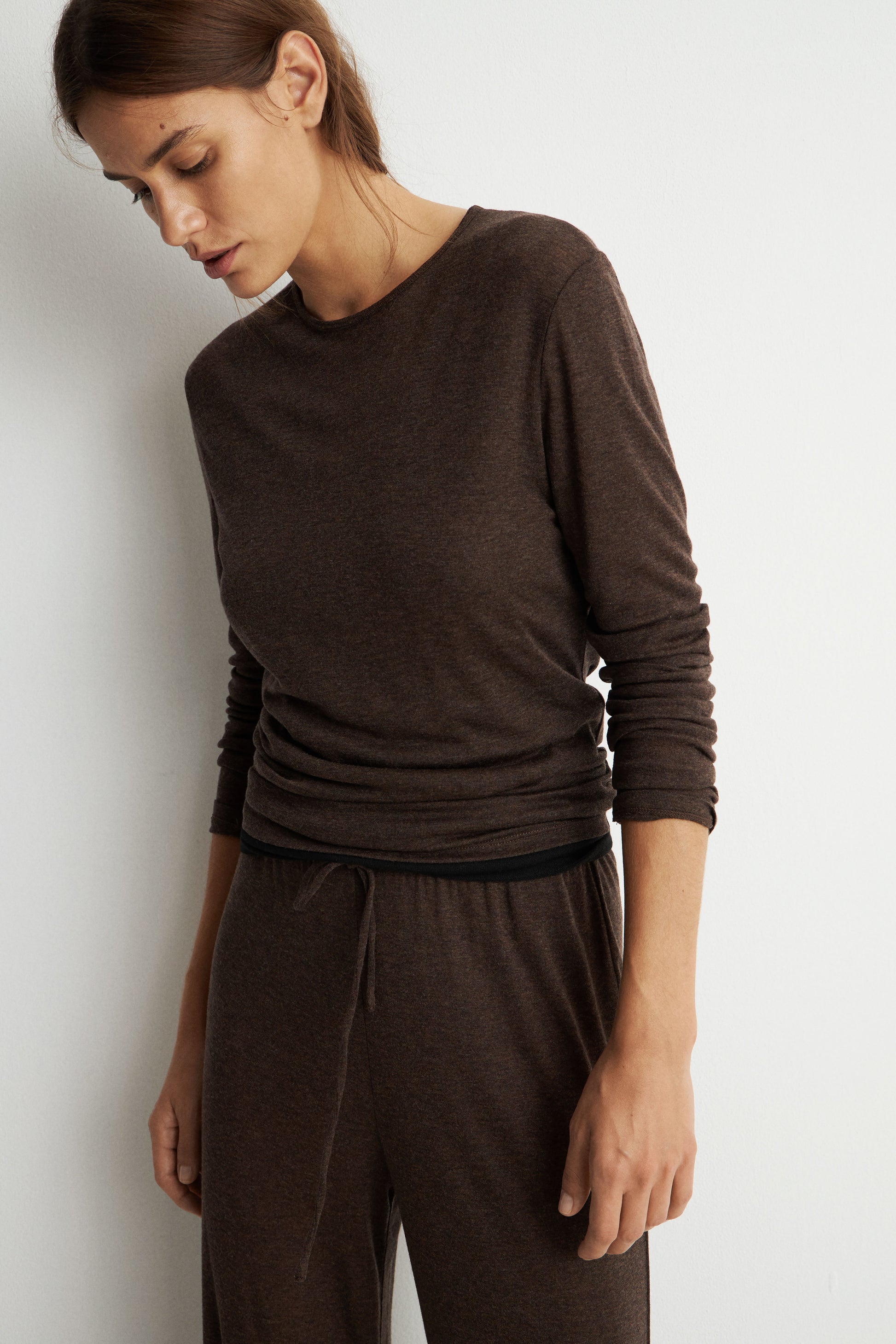 BROWN MELANGE