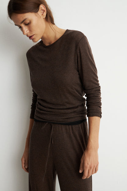 BROWN MELANGE