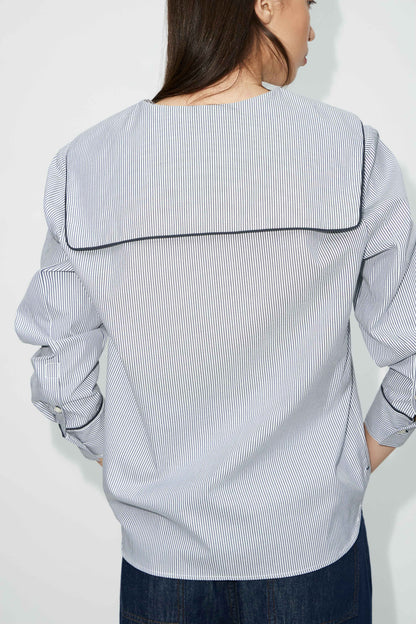 DARK BLUE/WHITE