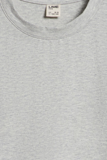 LIGHT GREY MELANGE