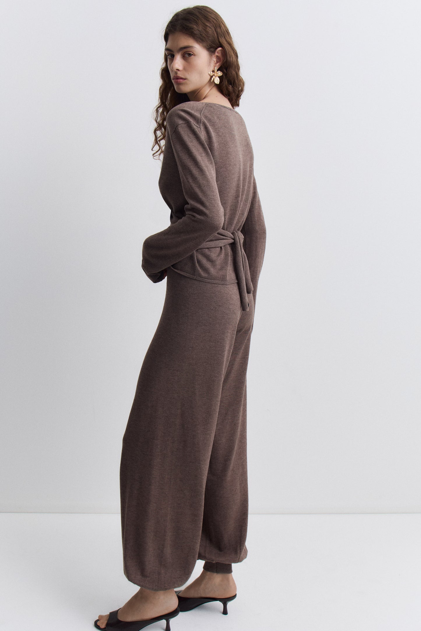 GREY BEIGE MELANGE