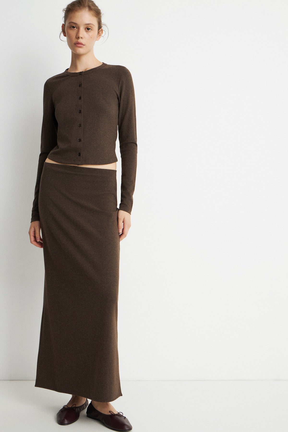 BROWN MELANGE