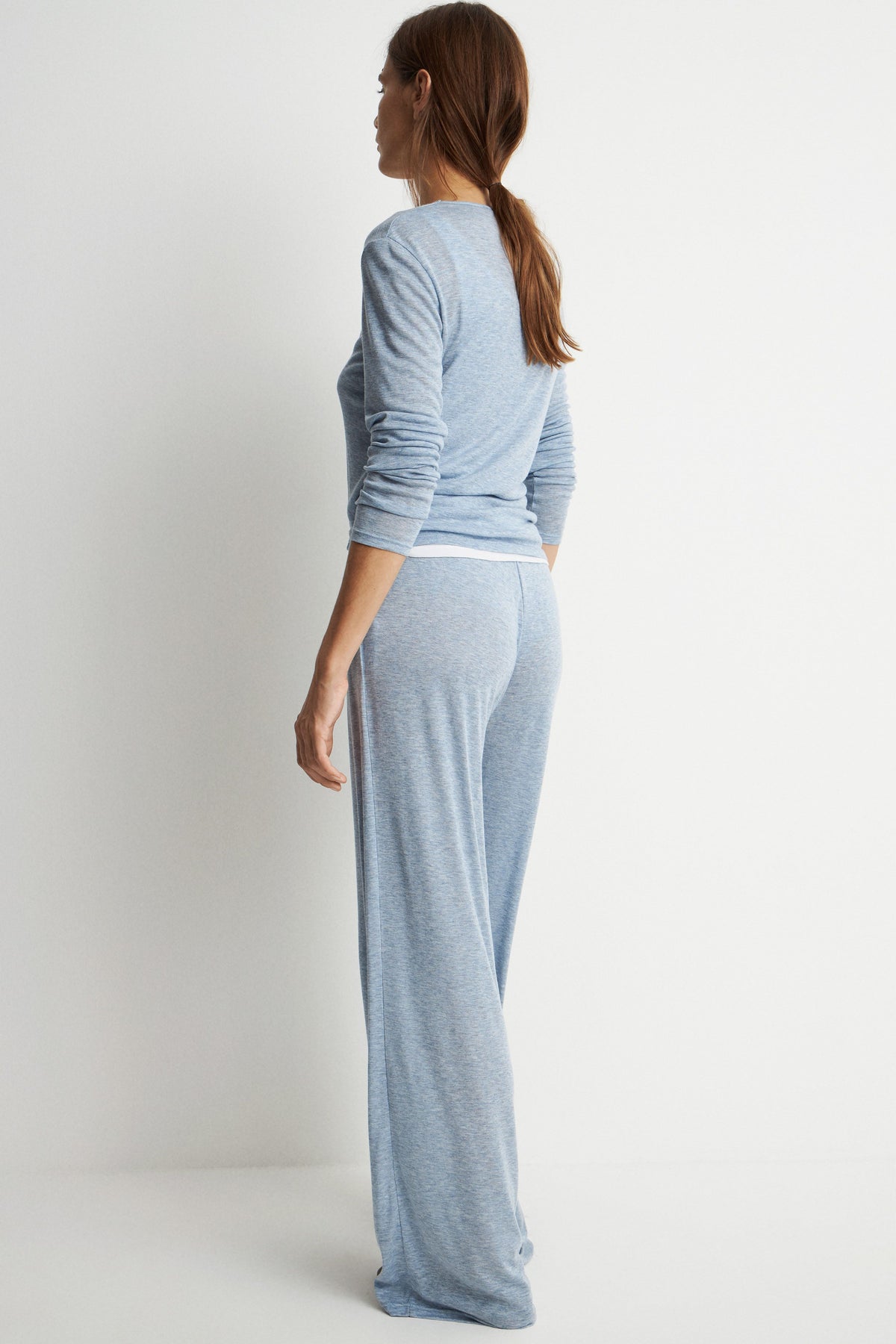 GRAY-BLUE MELANGE