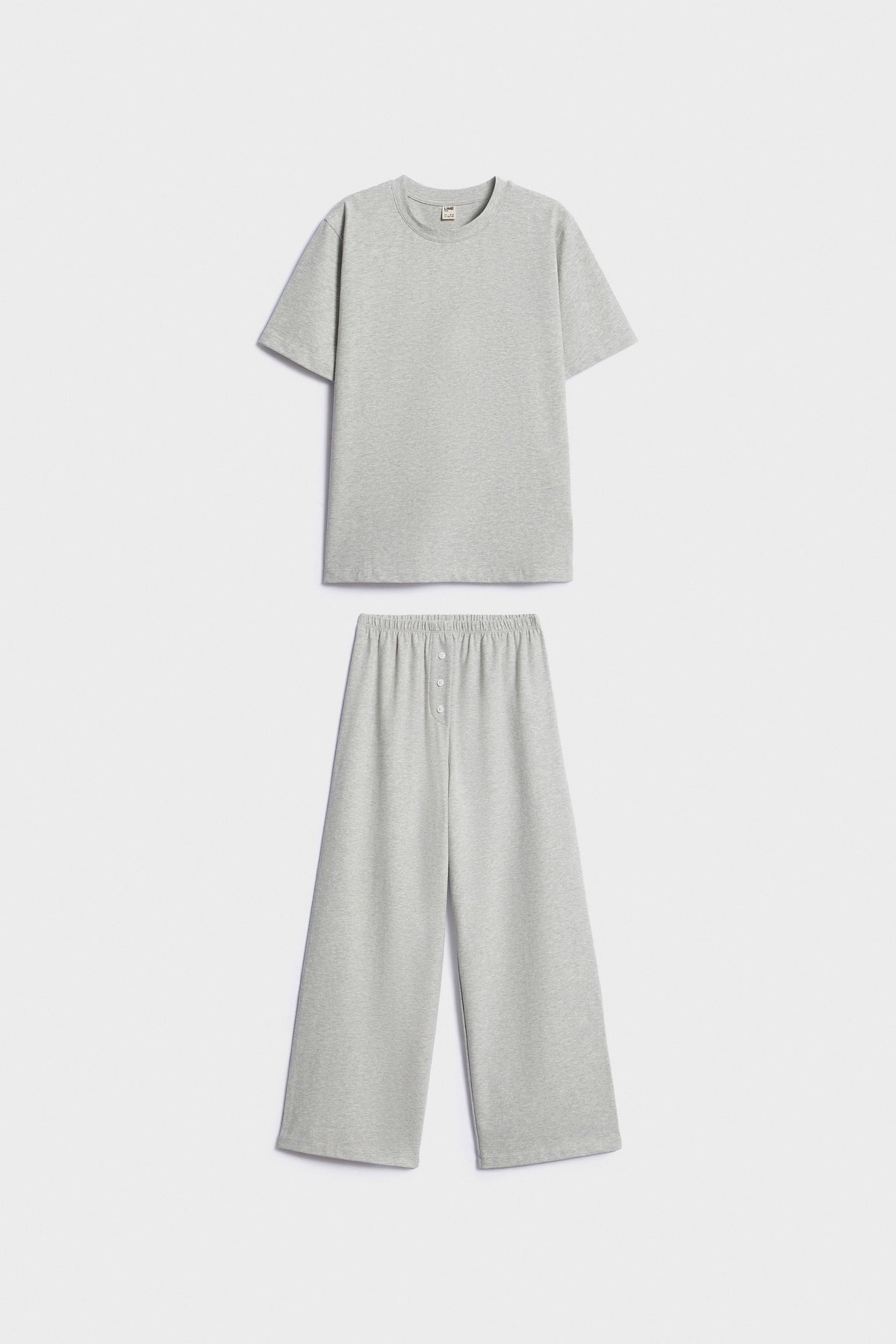 LIGHT GREY MELANGE
