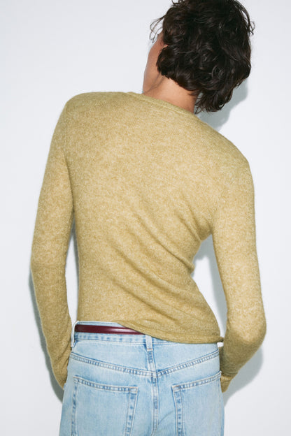 LIGHT OLIVE MELANGE