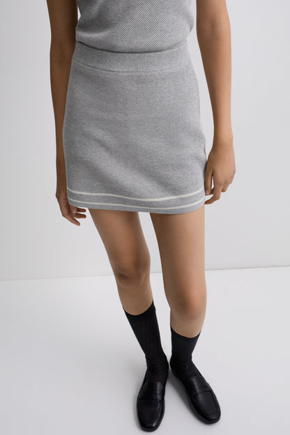 LIGHT GREY MELANGE