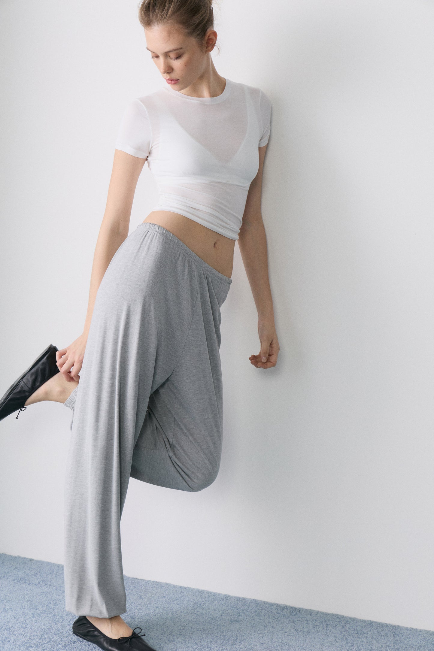 LIGHT GREY MELANGE