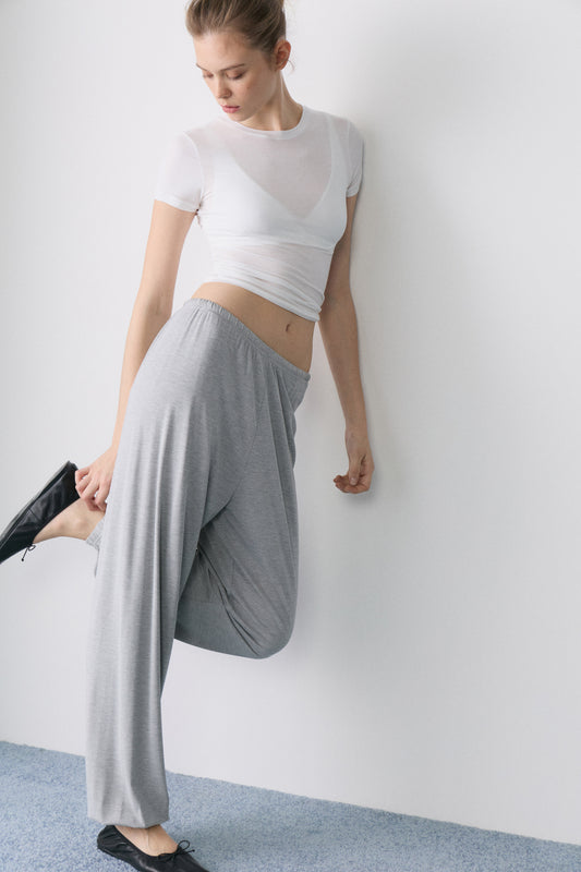 LIGHT GREY MELANGE