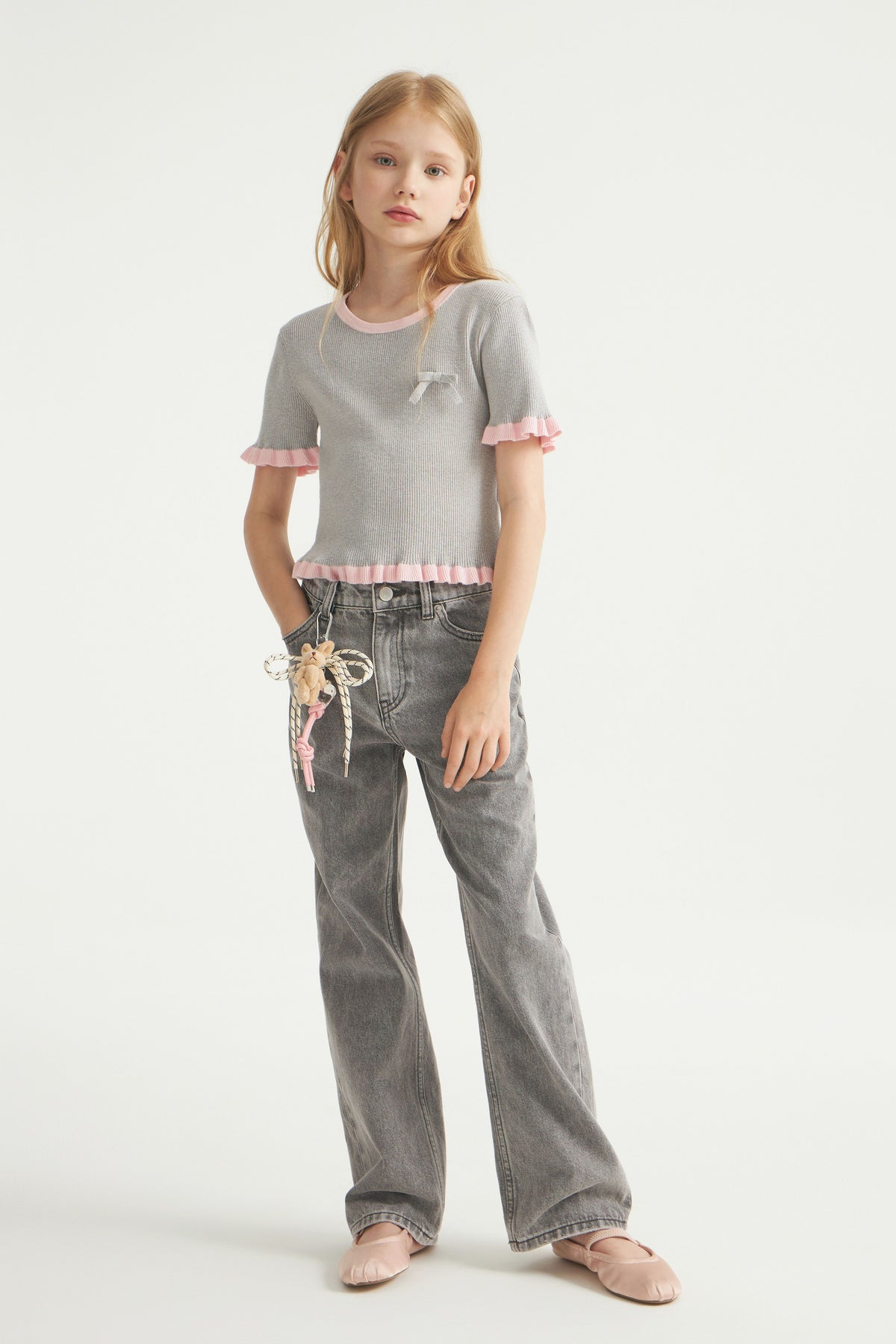 LIGHT GREY MELANGE