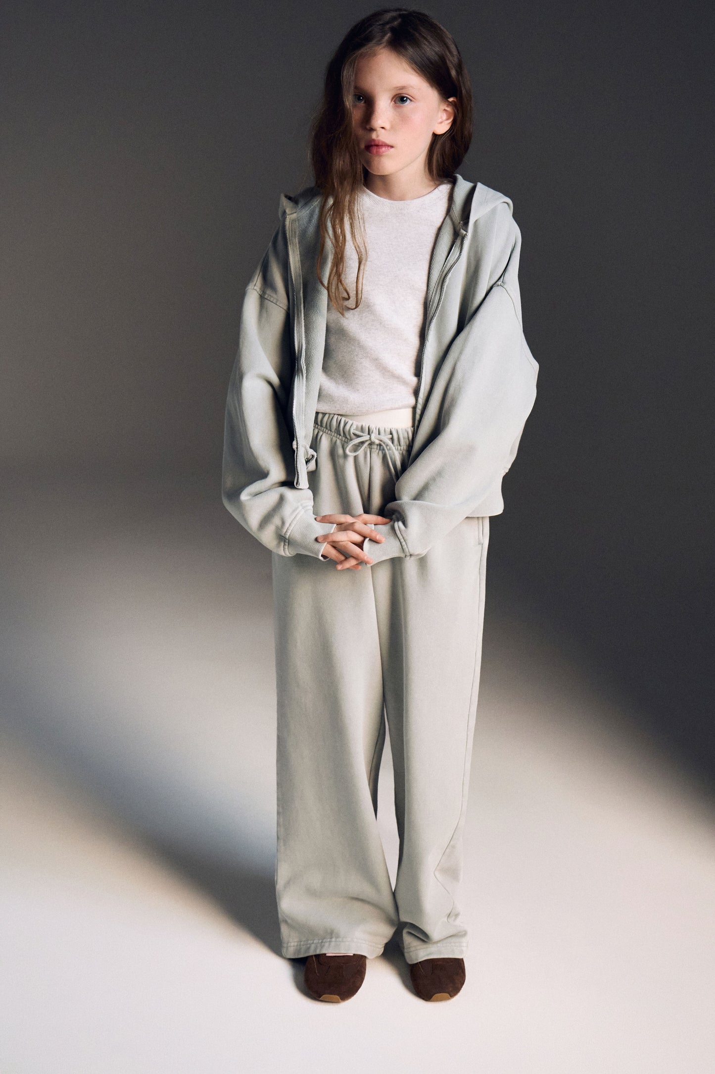 LIGHT GREY MELANGE