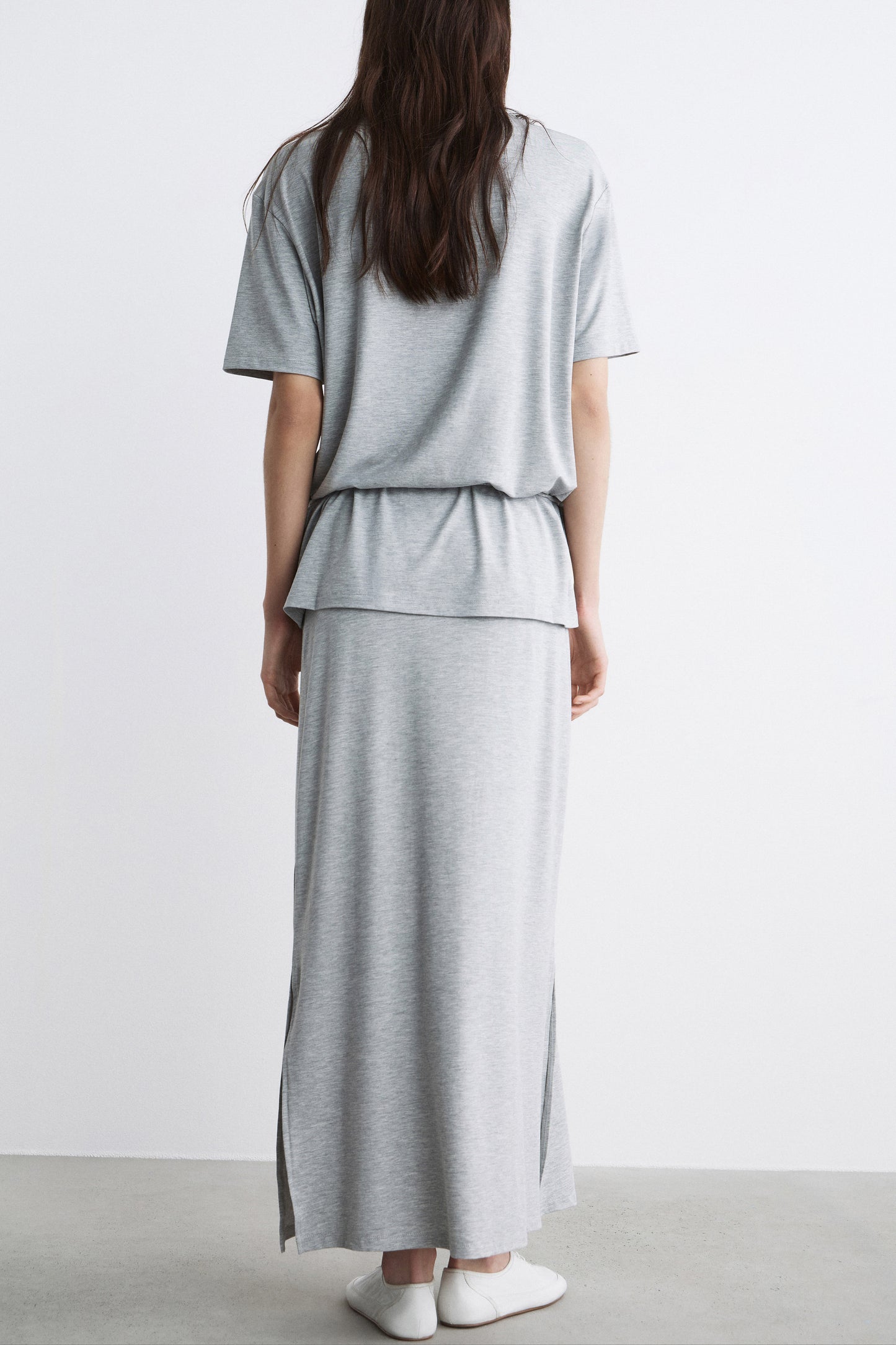 LIGHT GREY MELANGE