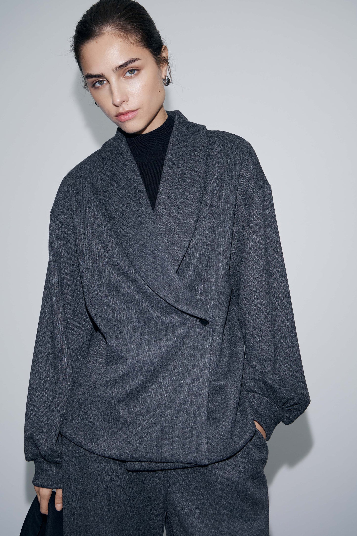 DARK GREY MELANGE