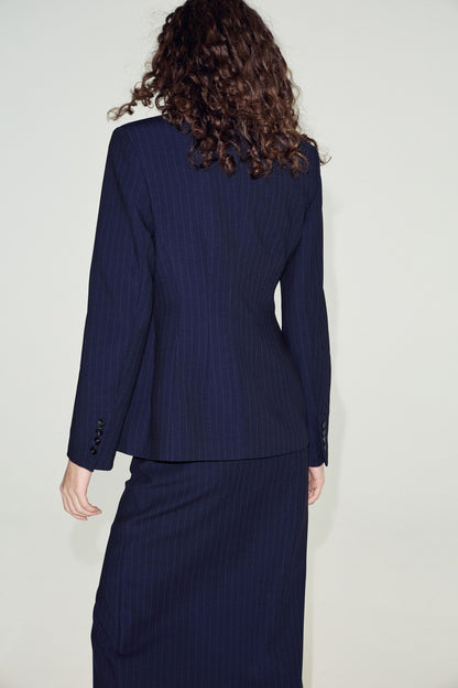 DARK BLUE/WHITE