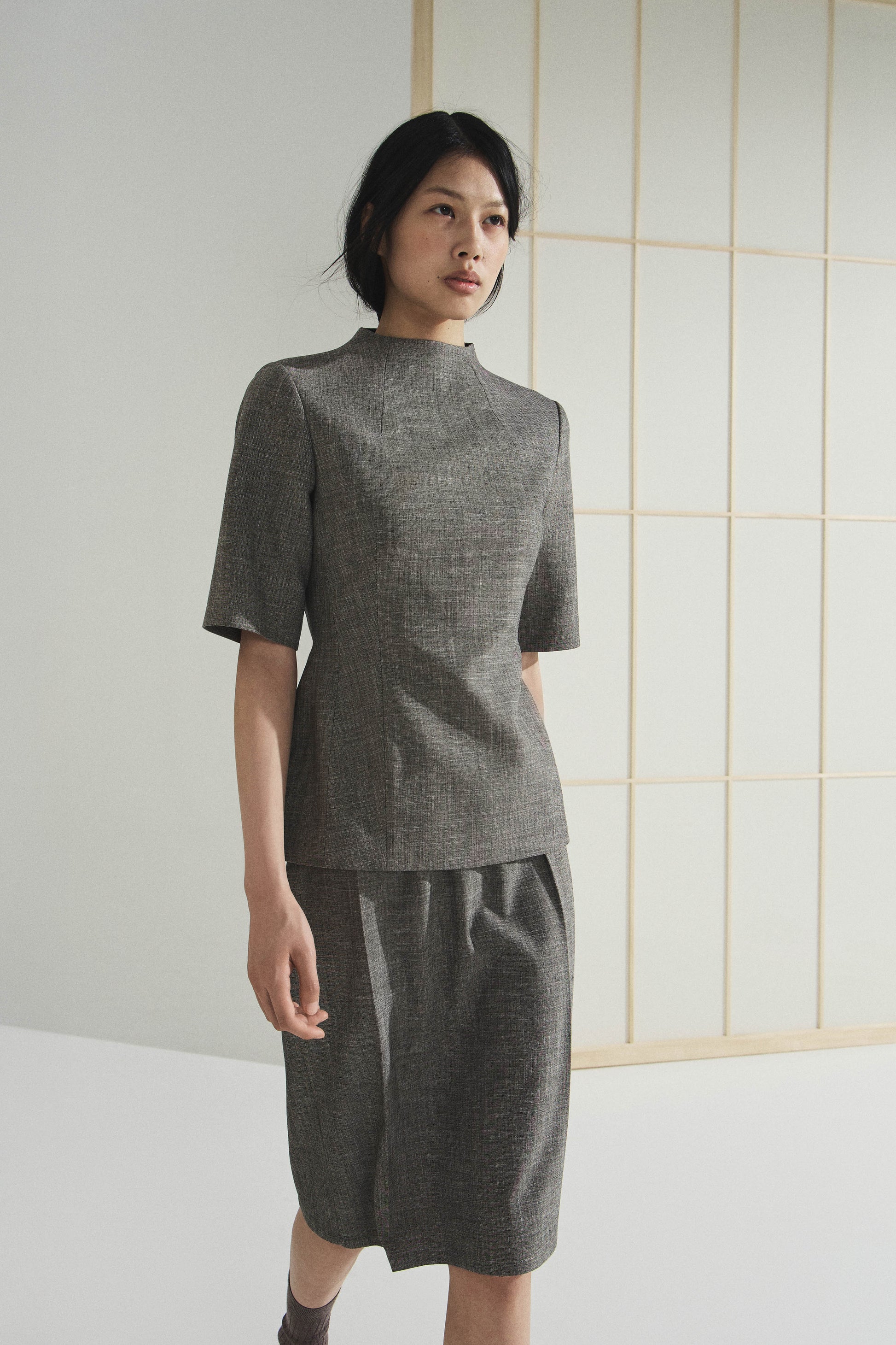 DARK GREY MELANGE