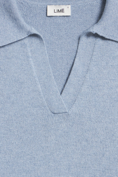 LIGHT BLUE MELANGE