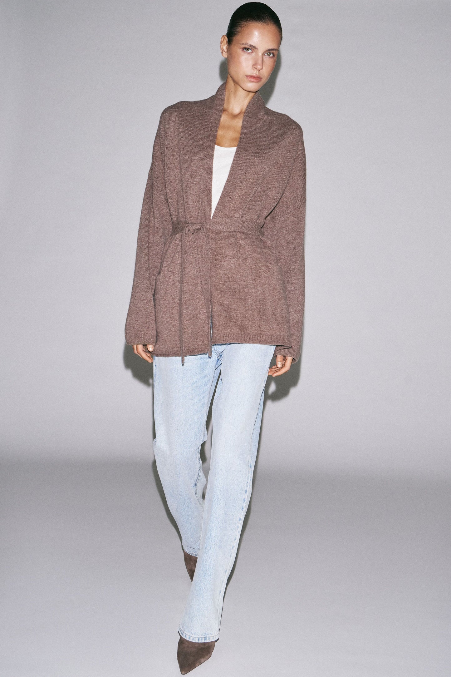 GREY BEIGE MELANGE